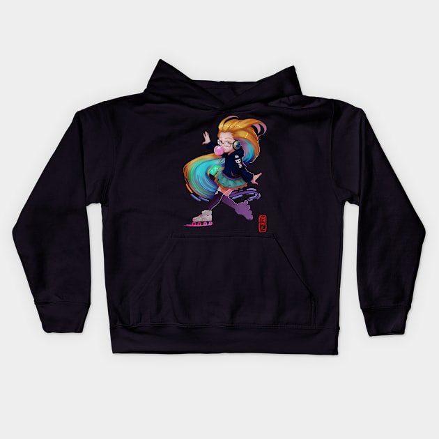 Hacker universe Kids Hoodie by ArchiriUsagi